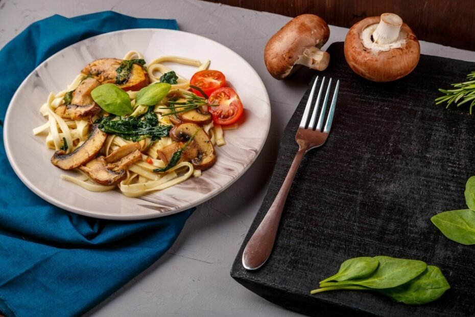 Oyster Mushroom Pasta Recipe