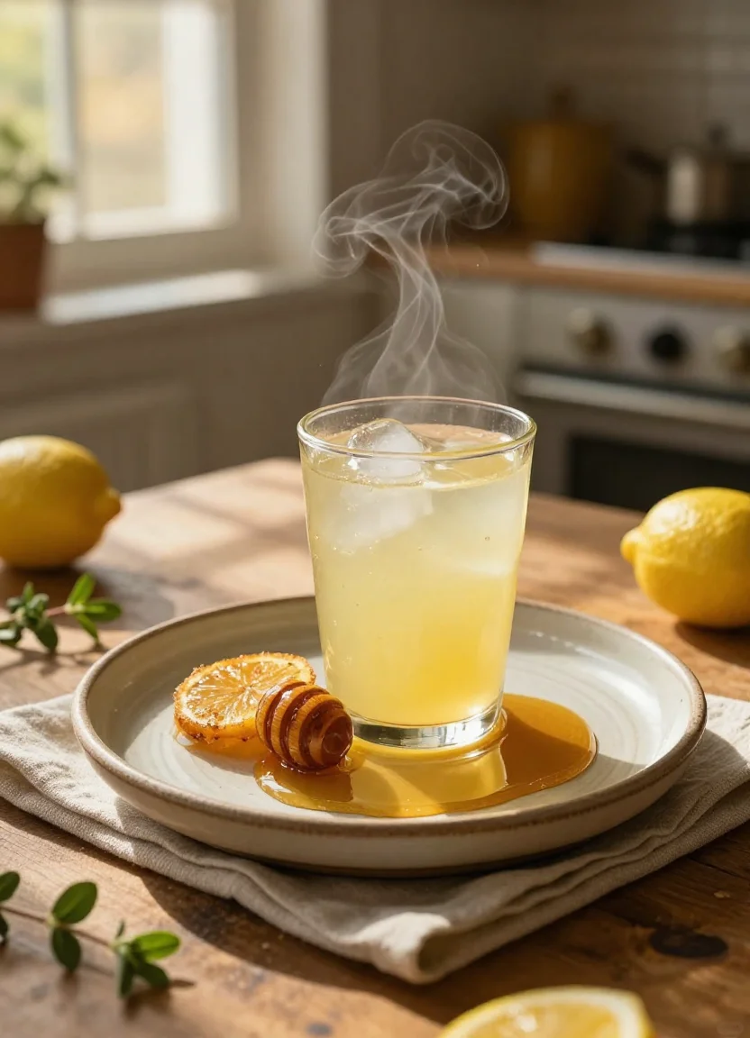 Honey Sweetened Lemonade - featured image