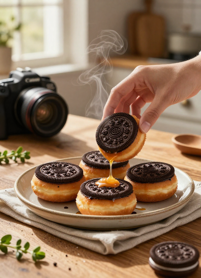 Oreo Donuts Recipe - featured image